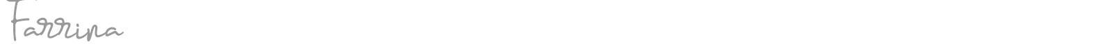 Farrina font preview